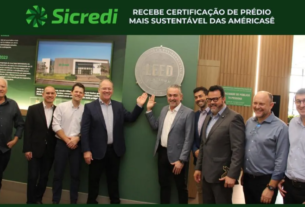 Sede da Sicredi Vale do Piquiri Abcd PR/SP é reconhecida como a mais sustentável das Américas