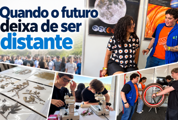 Uma visita &agrave; Feira USP e as Profiss&otilde;es mostra como informa&ccedil;&atilde;o, acolhimento e contato com a universidade podem ajudar jovens a enxergar novos caminhos