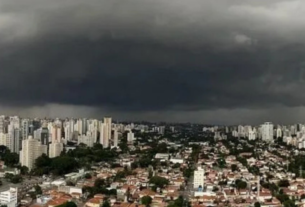 ALERTA SEVERO PARA CHUVA FORTE EM SÃO PAULO E GRANDE SP